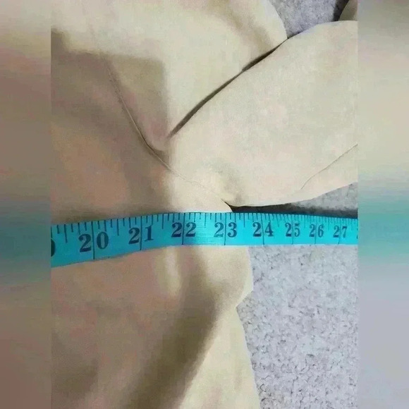 FEN NELLI Limited edition  camel lightweight faux suede jacket. Size 13/14 - Picture 15 of 16